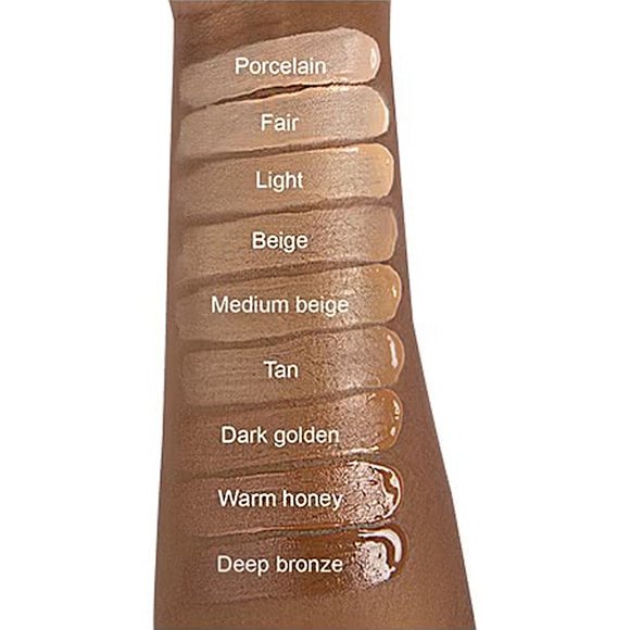 BECCA Dark Golden Aqua Luminous Perfecting Buildable Foundation NIB - Picture 7 of 8